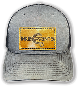 Leather Patch Truckers Hat