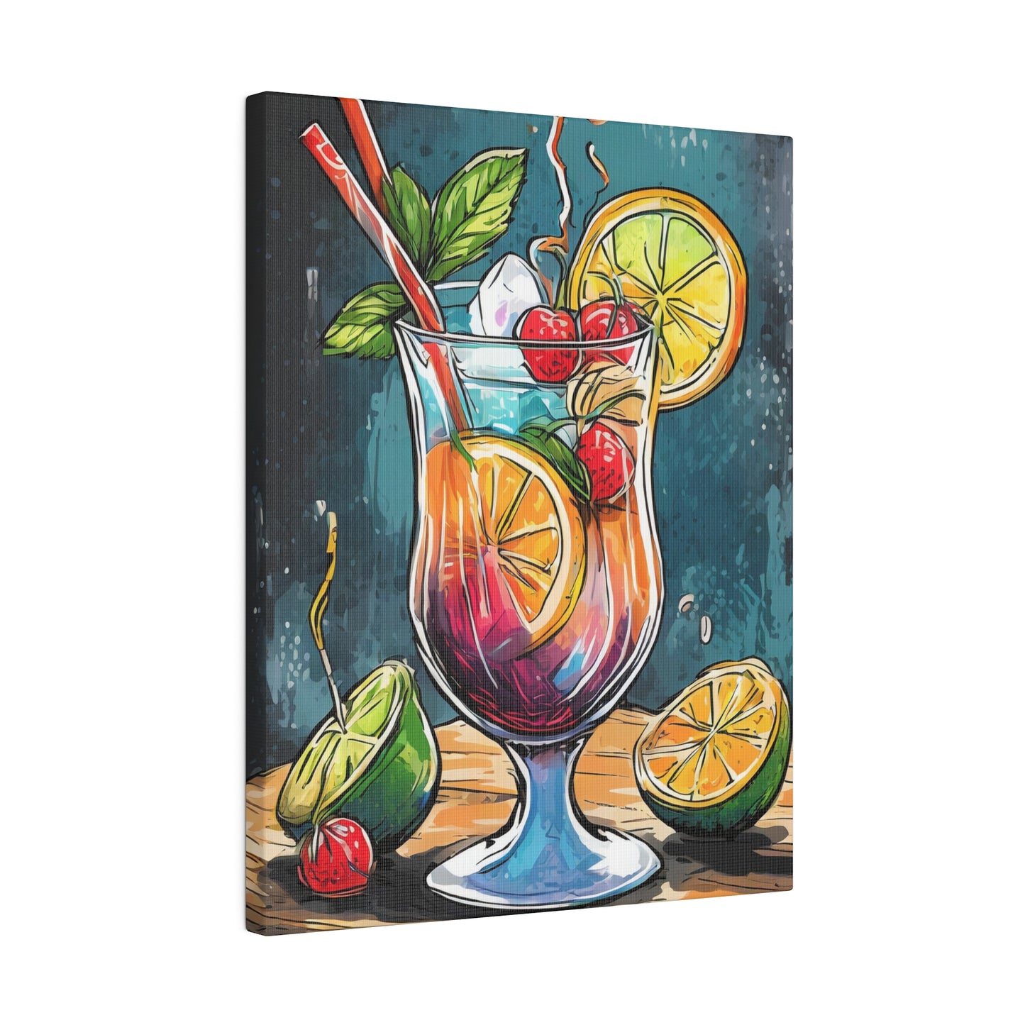 Tropical Drink Print 11X14