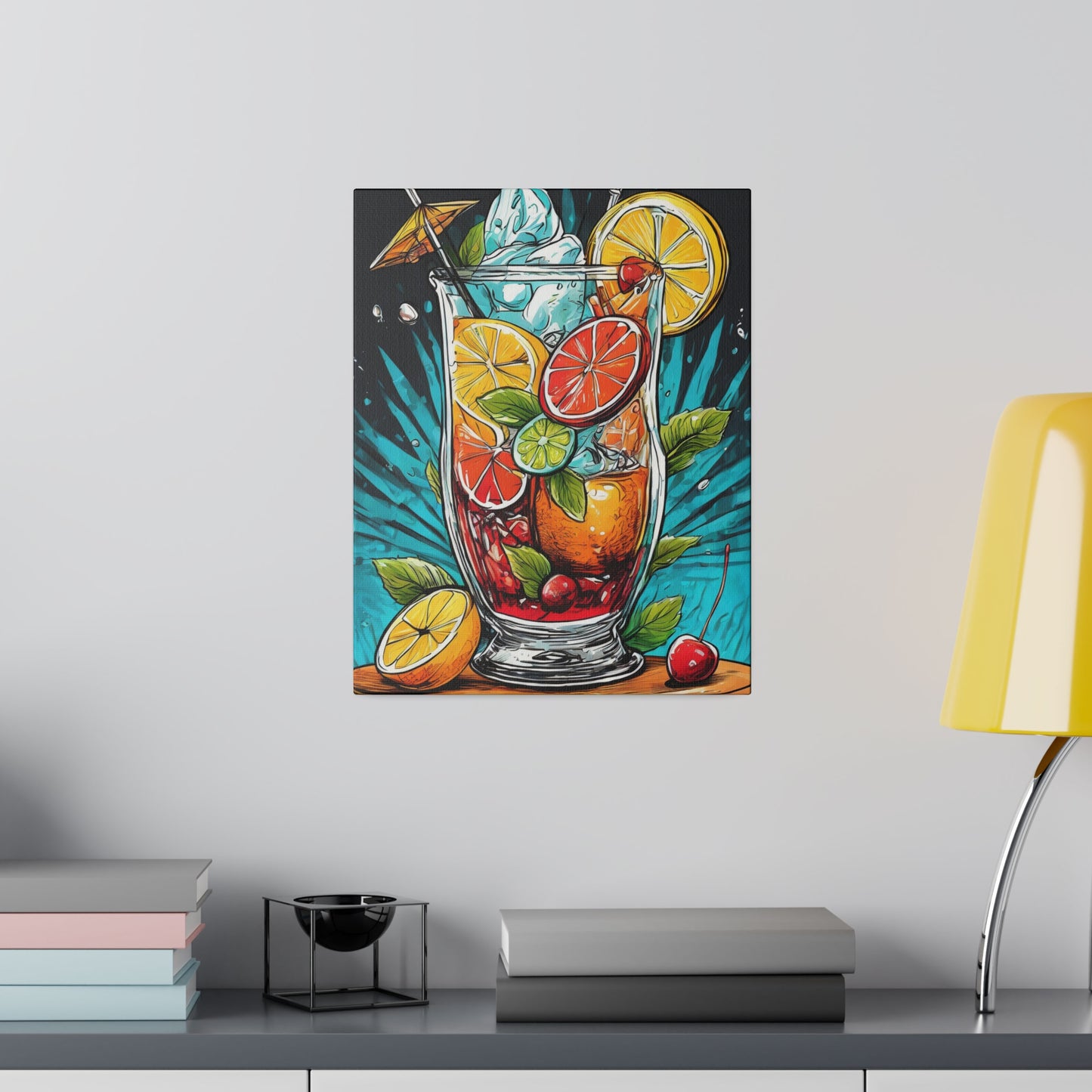 Tropical Drink Print 11X14