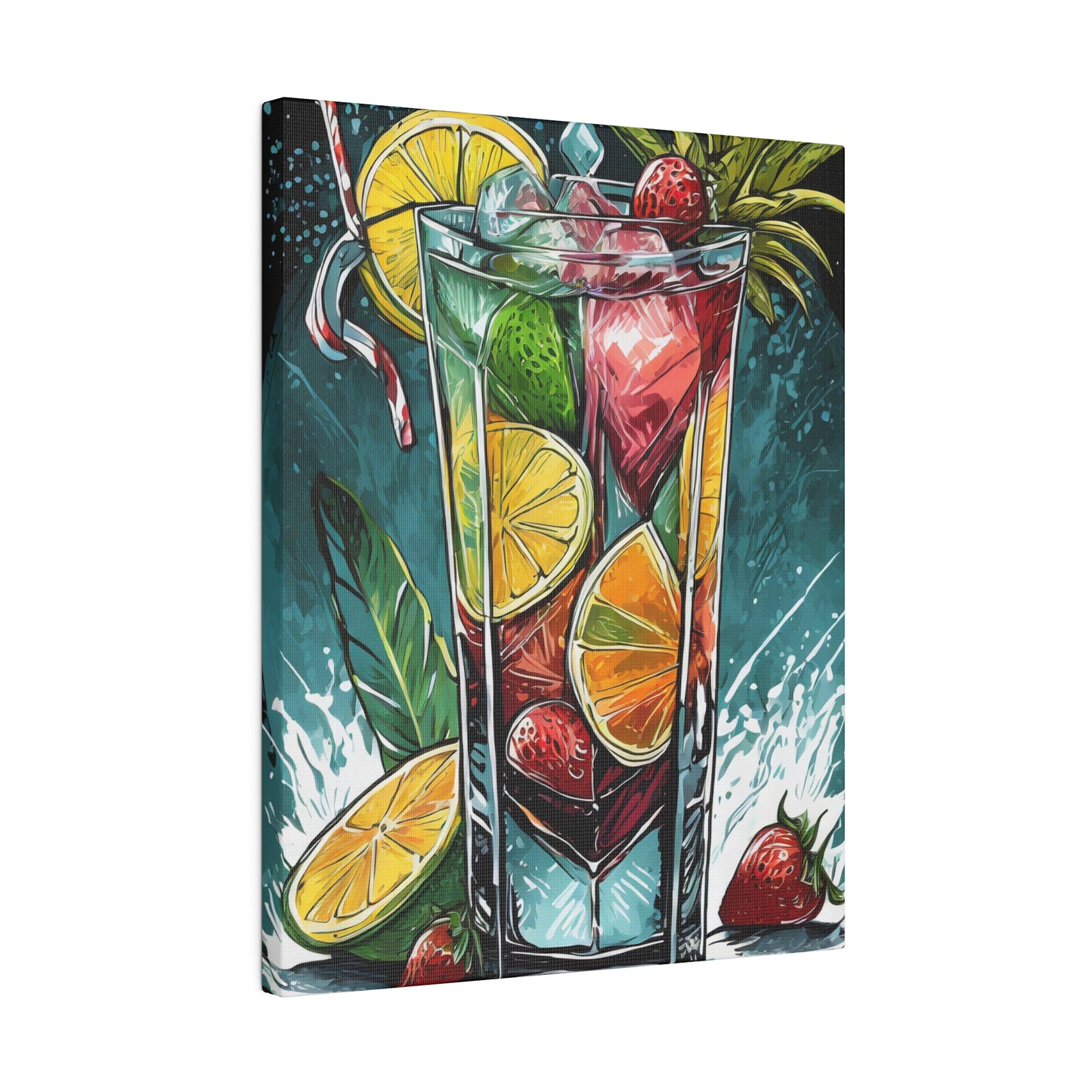 Tropical Drink Print 11X14