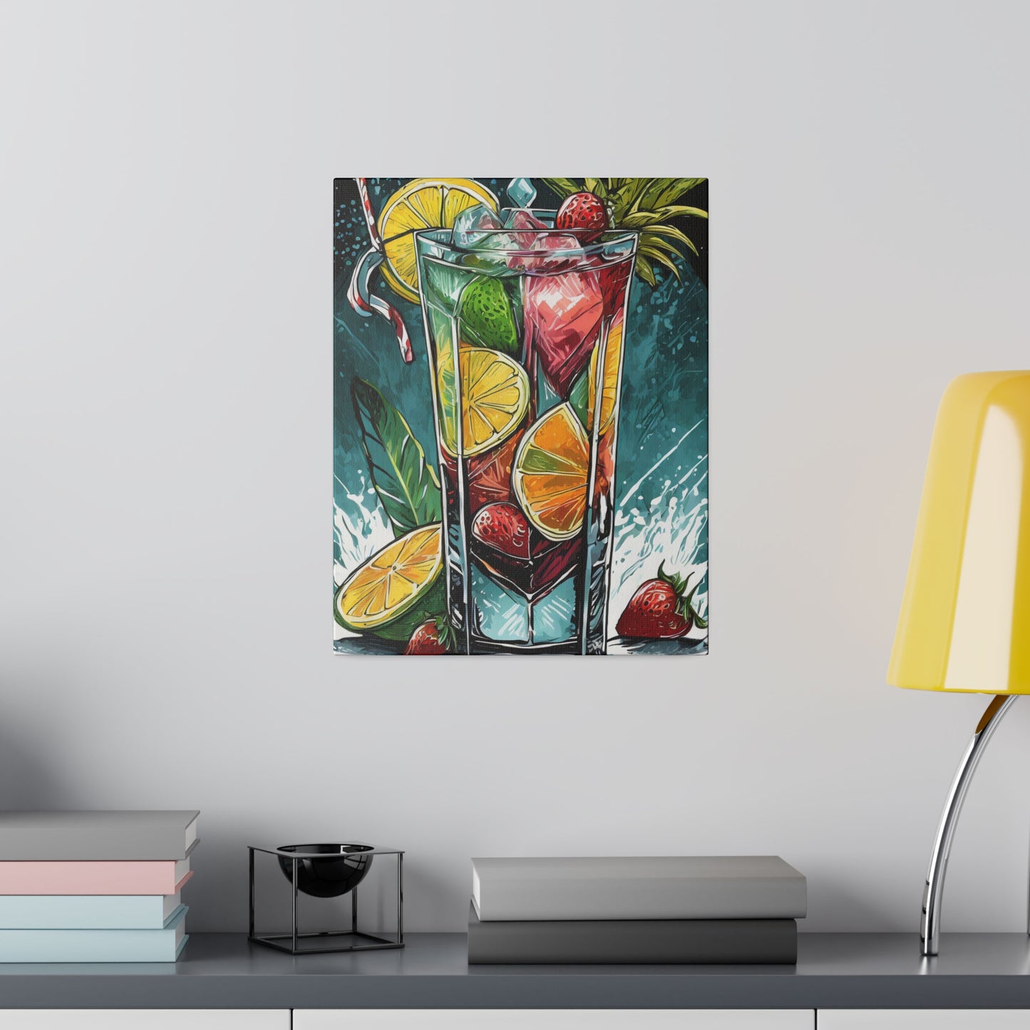 Tropical Drink Print 11X14