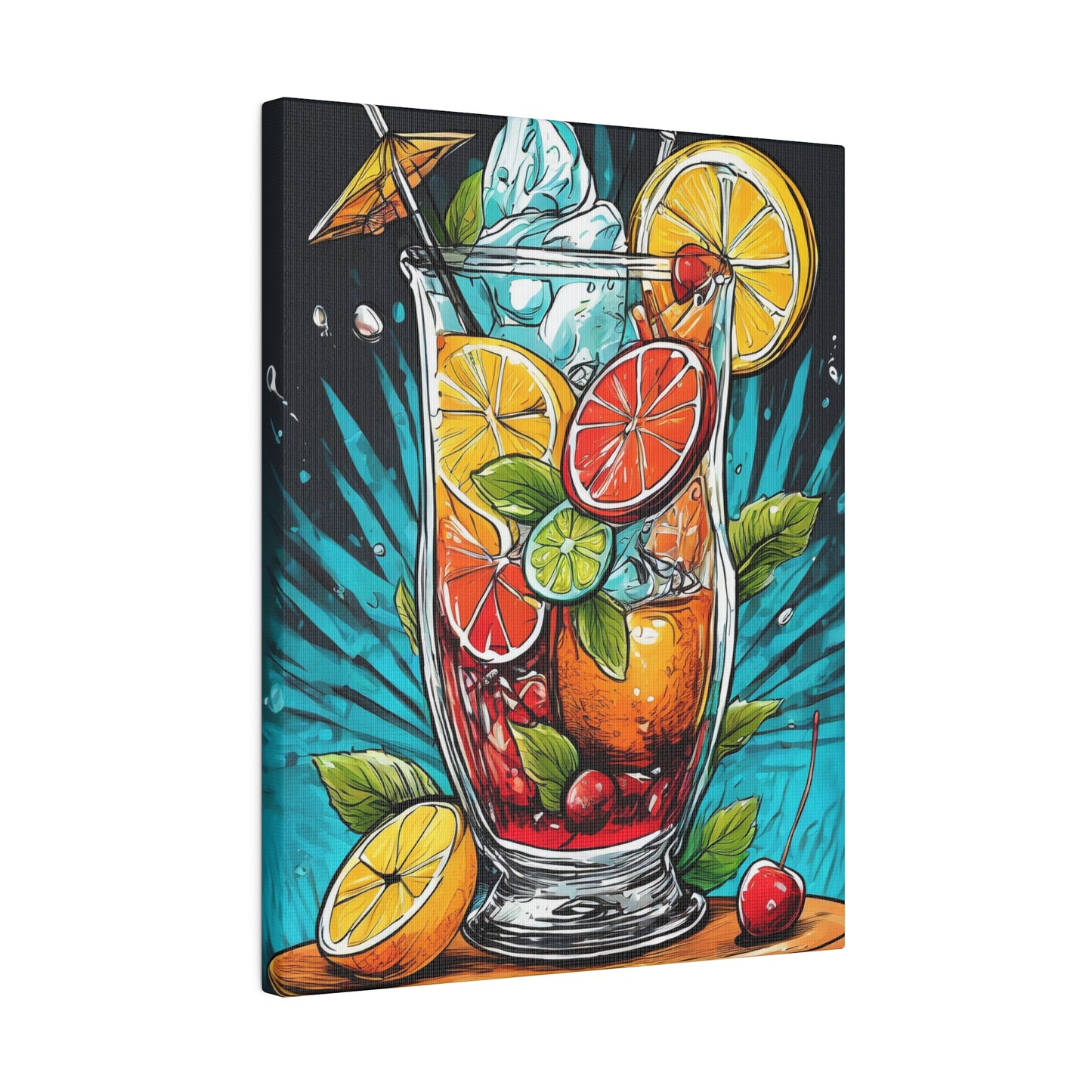 Tropical Drink Print 11X14