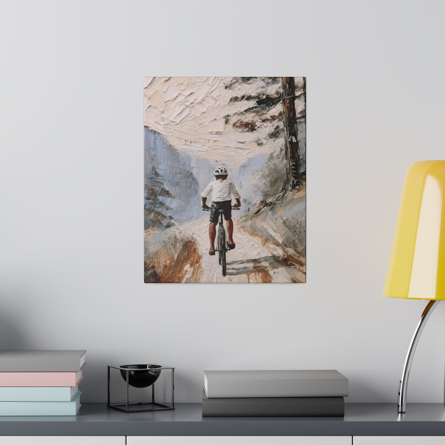 Mountain Bike Trail Print 11X14