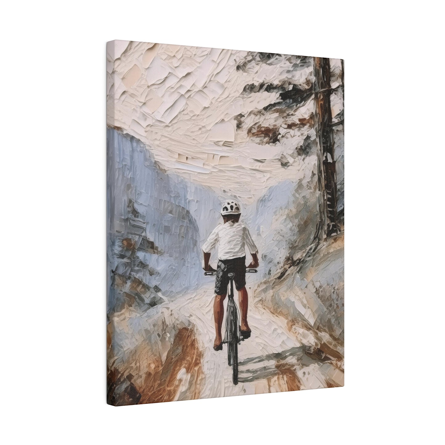 Mountain Bike Trail Print 11X14