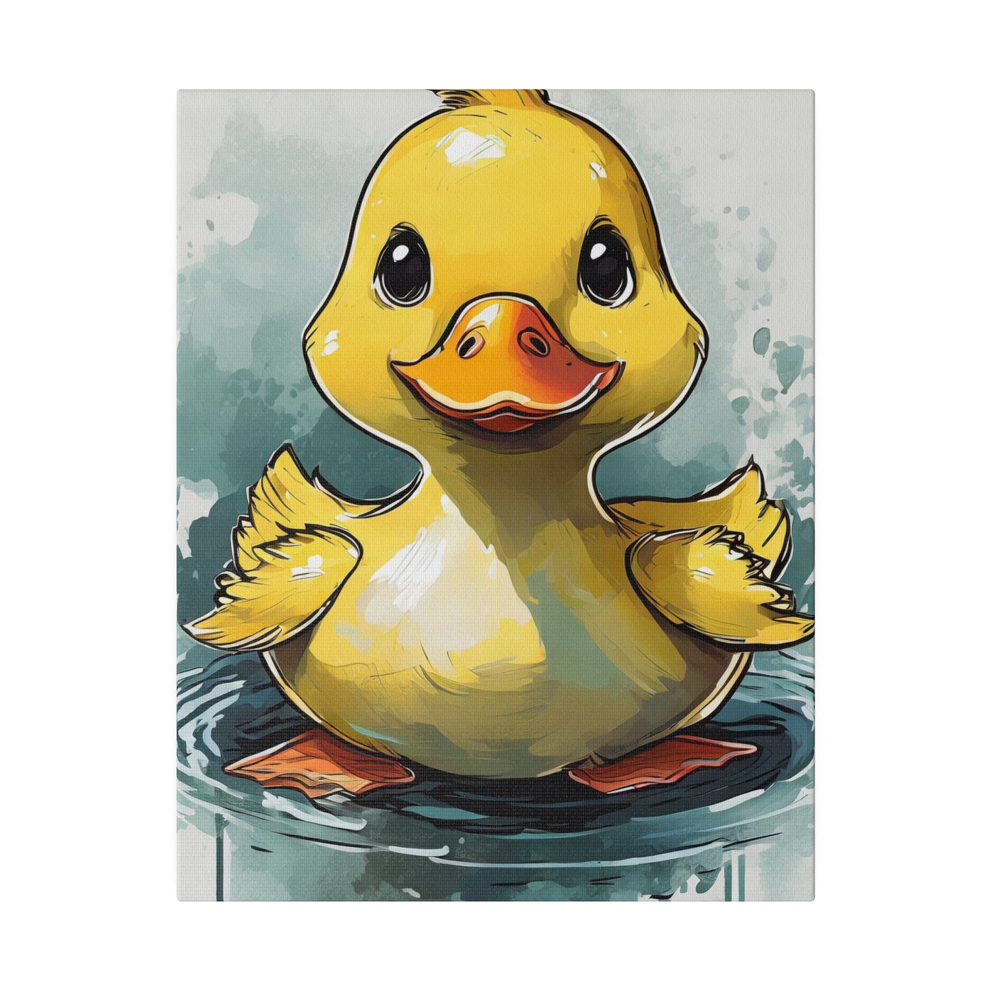 Fun Duck Print 11X14