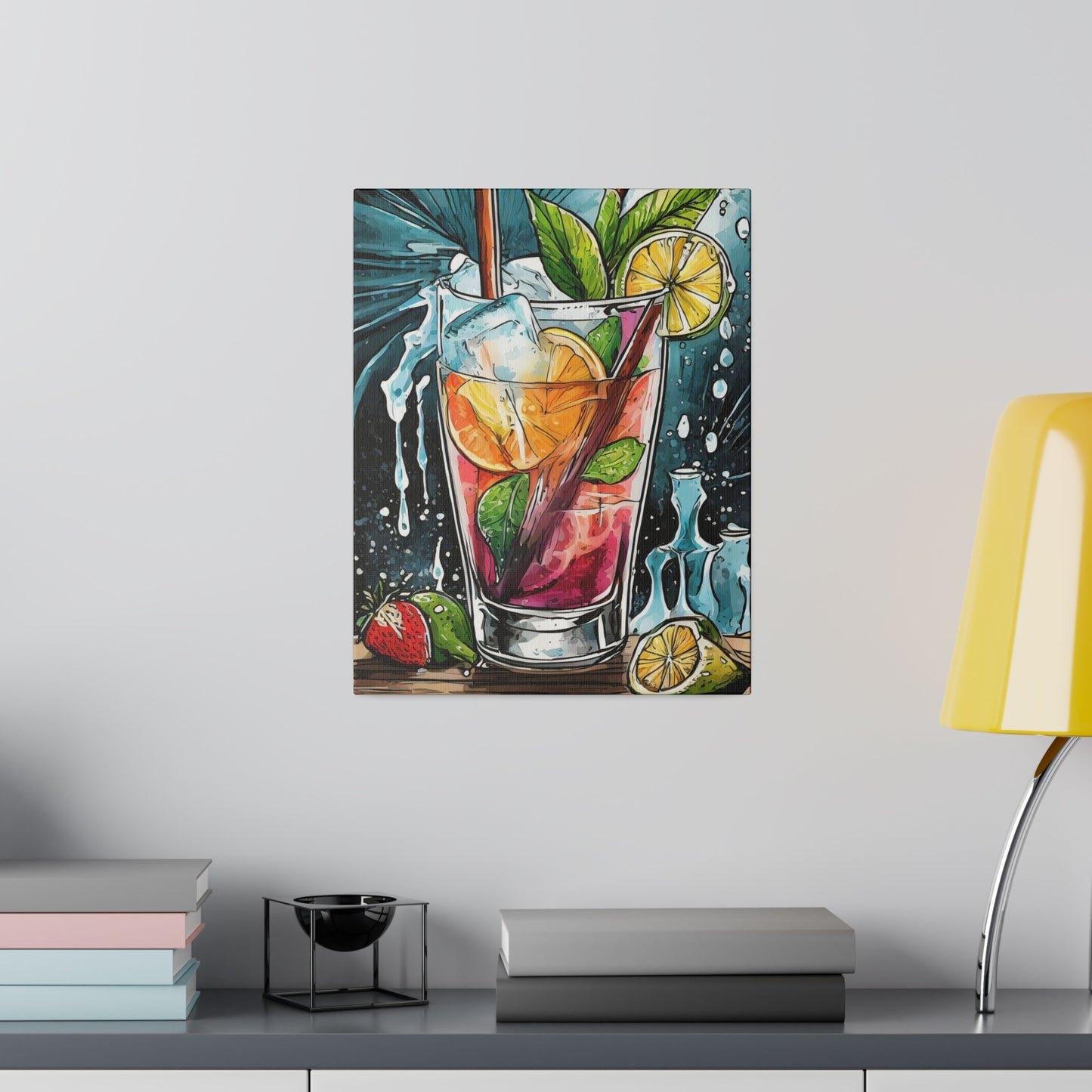 Tropical Drink Print 11X14