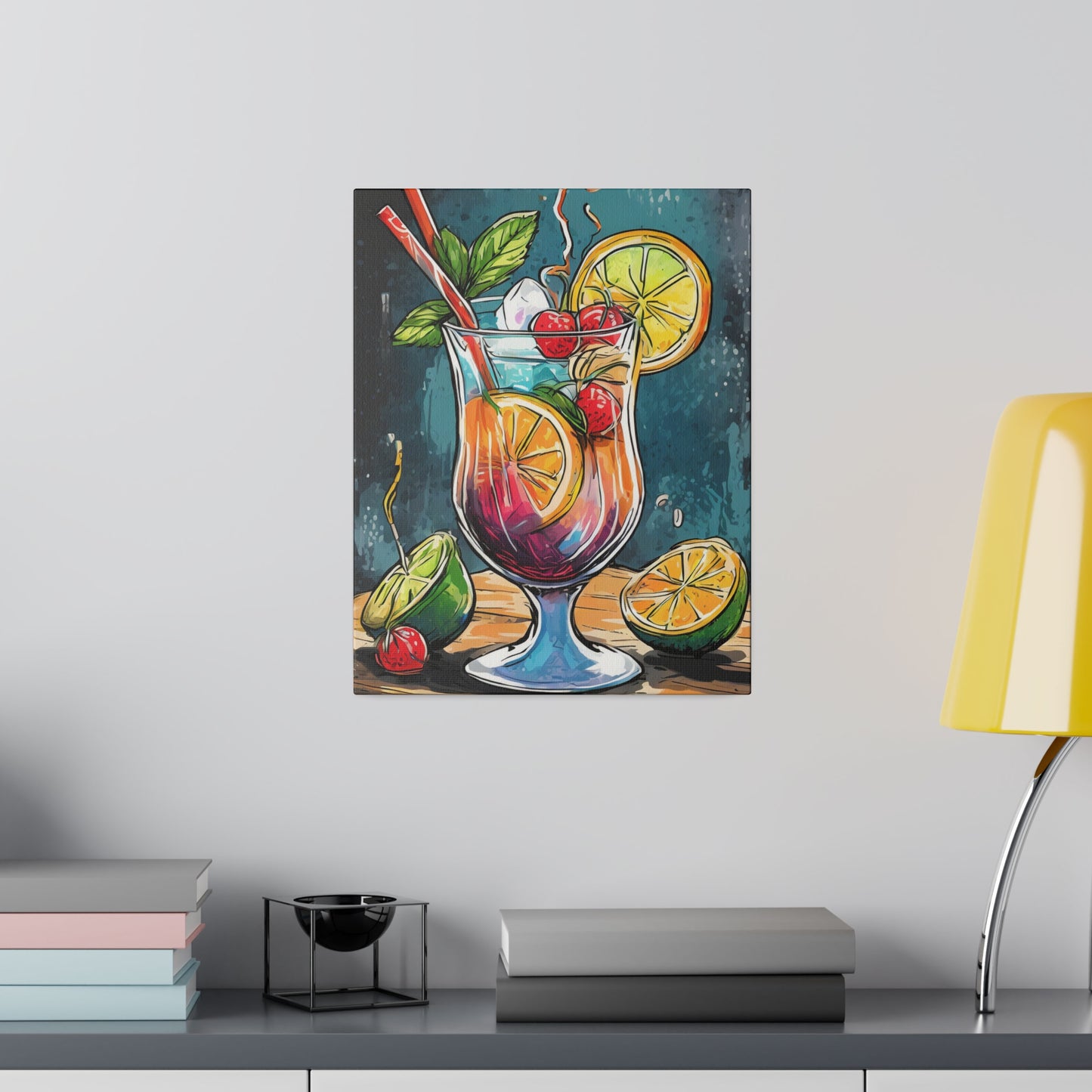 Tropical Drink Print 11X14