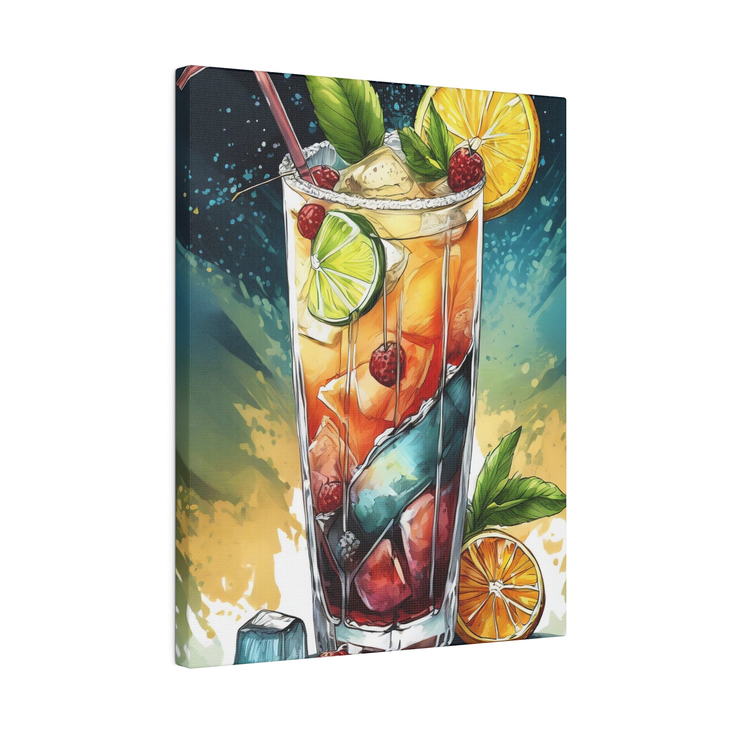 Tropical Drink Print 11X14