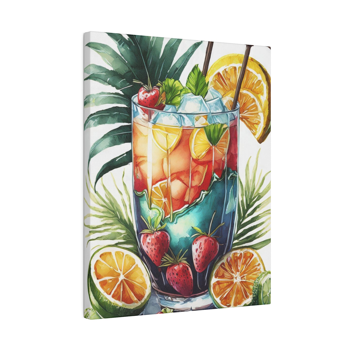 Tropical Drink Print 11X14