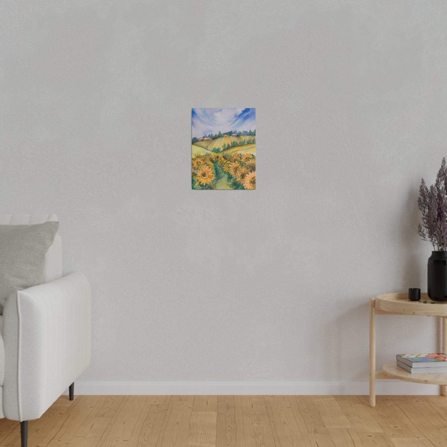 Field of Sunflowers Print 11X14
