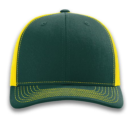 Leather Patch Truckers Hat