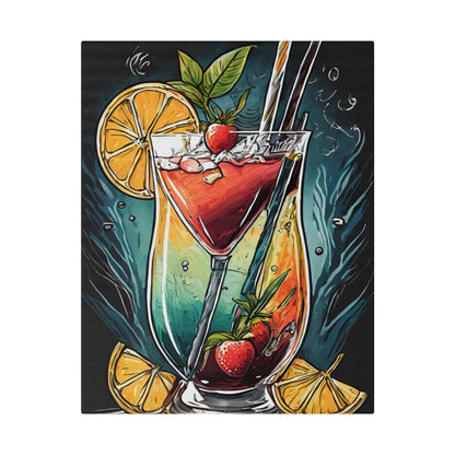 Tropical Drink Print 11X14