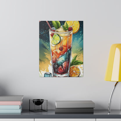 Tropical Drink Print 11X14