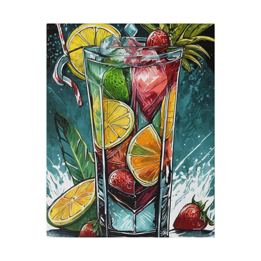 Tropical Drink Print 11X14