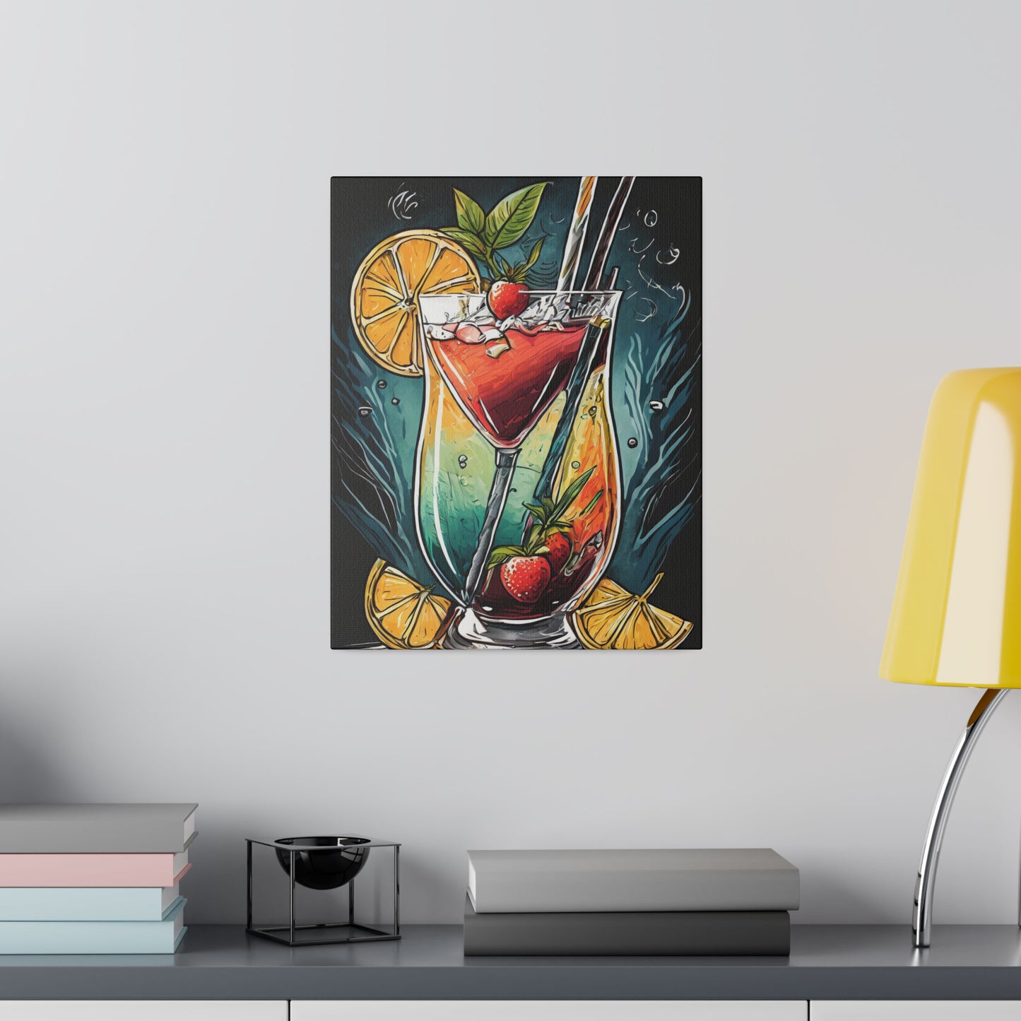 Tropical Drink Print 11X14