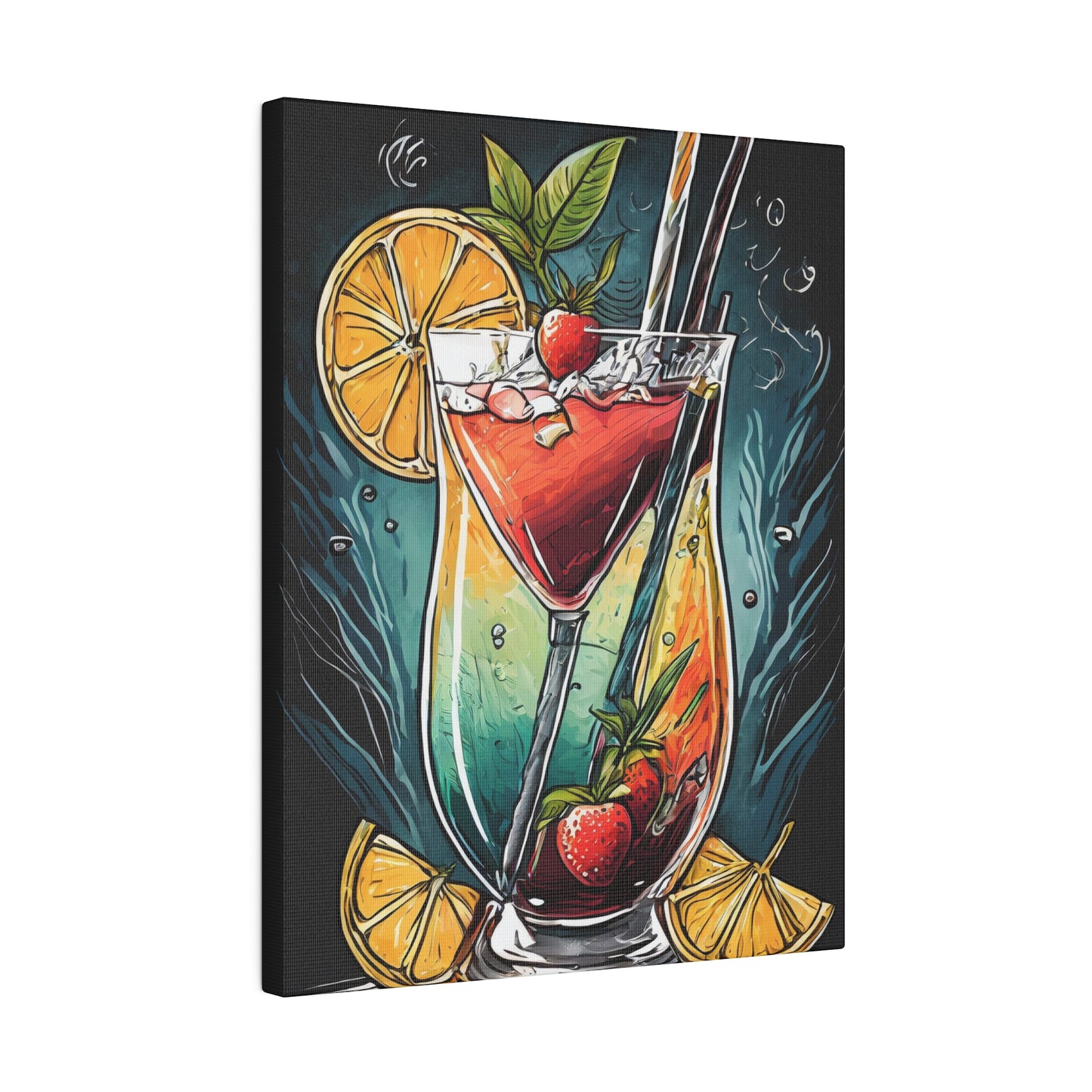 Tropical Drink Print 11X14