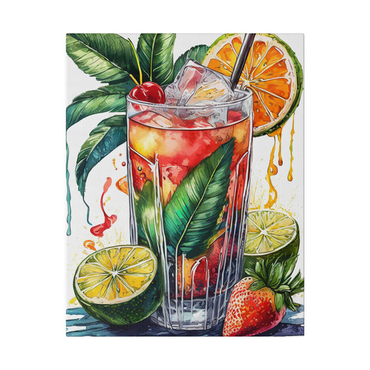 Tropical Drink Print 11X14