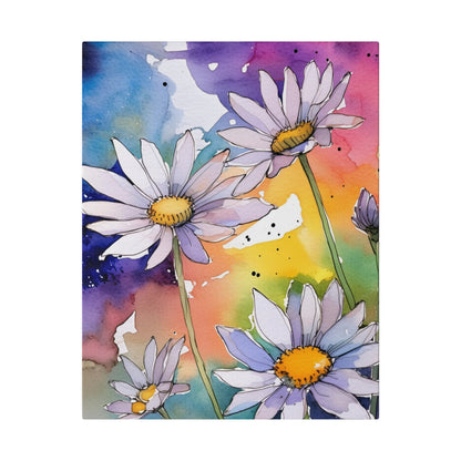 Fun Daisy Print 11X14